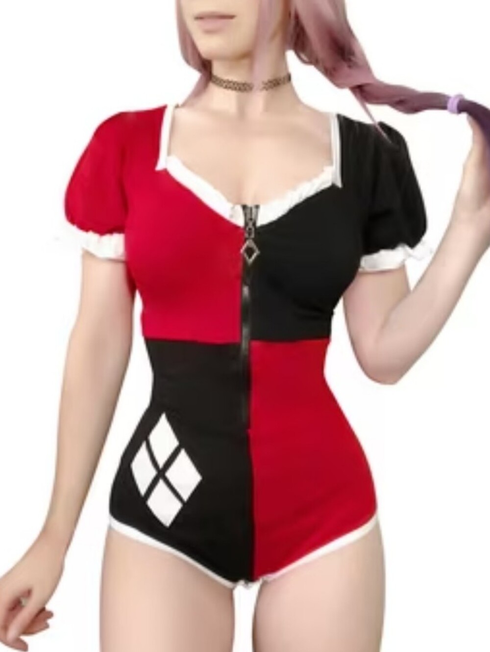 Little For Big Harley Quinn Bodysuit